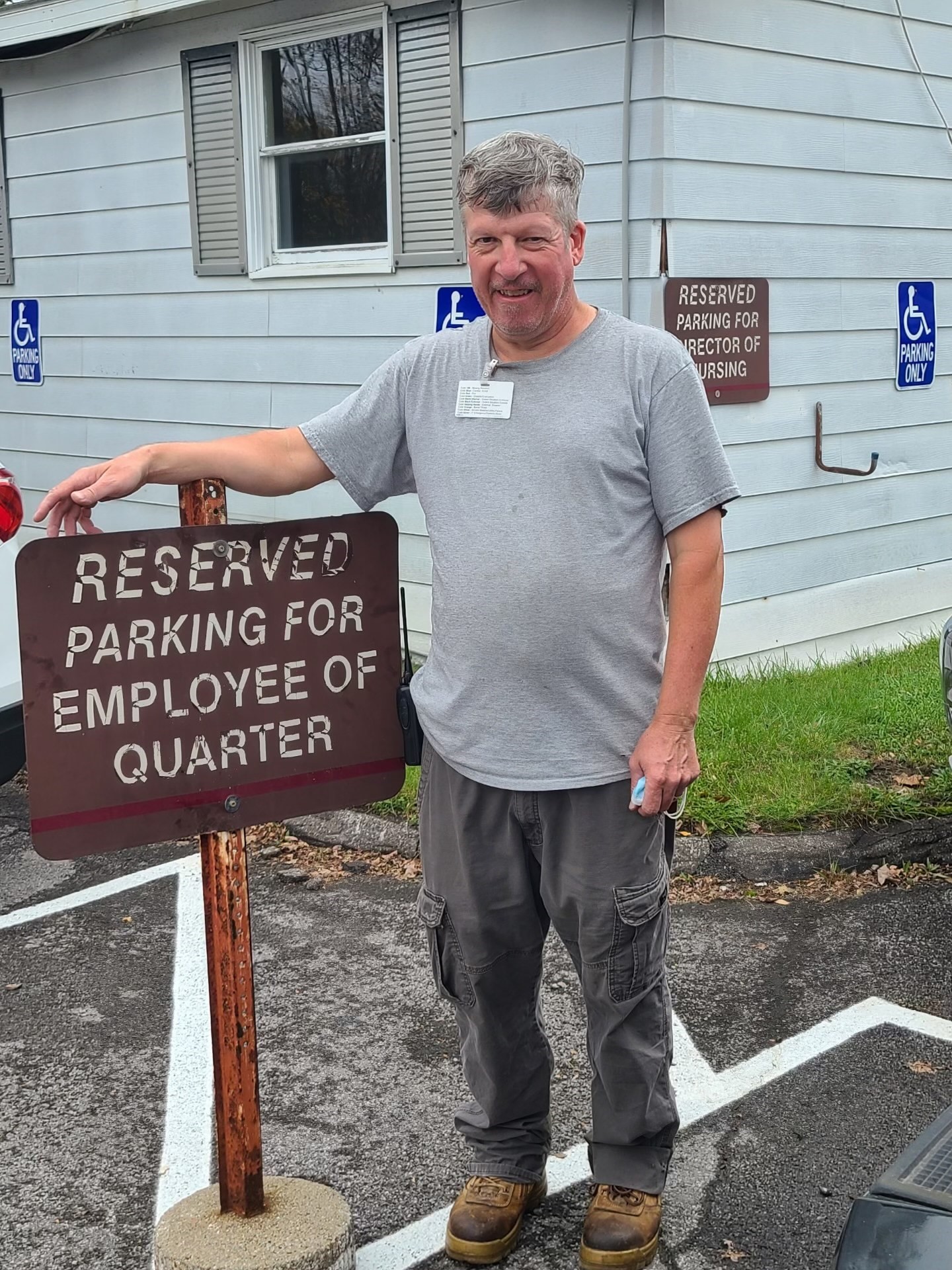 National Disability Employment Awareness Month (NDEAM) Spotlight: Arc Herkimer’s Mike Burroughs Named Employee of the Quarter at Valley Health